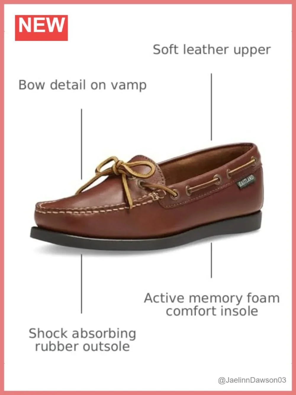 Women's Yarmouth Leather Loafers Slip-Ons Handsewn Mocc